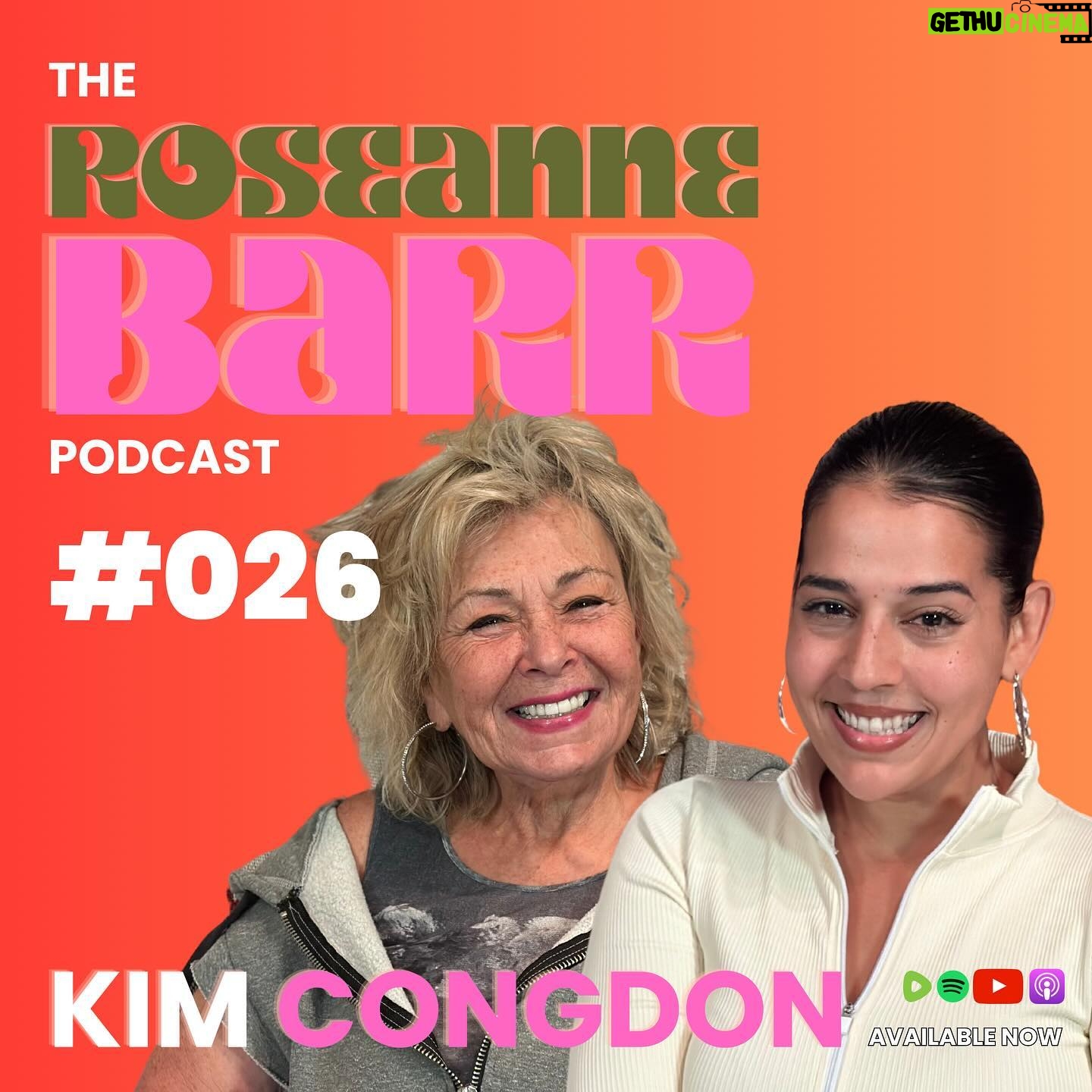 Roseanne Barr Instagram - Comedienne @kimcongdon stops by my house to talk about women in comedy, fighting woke culture and how all male comics are mentally ill degenerates. We also iron out the details for getting one of my fertilized and frozen eggs implanted into Kim’s uterus.
