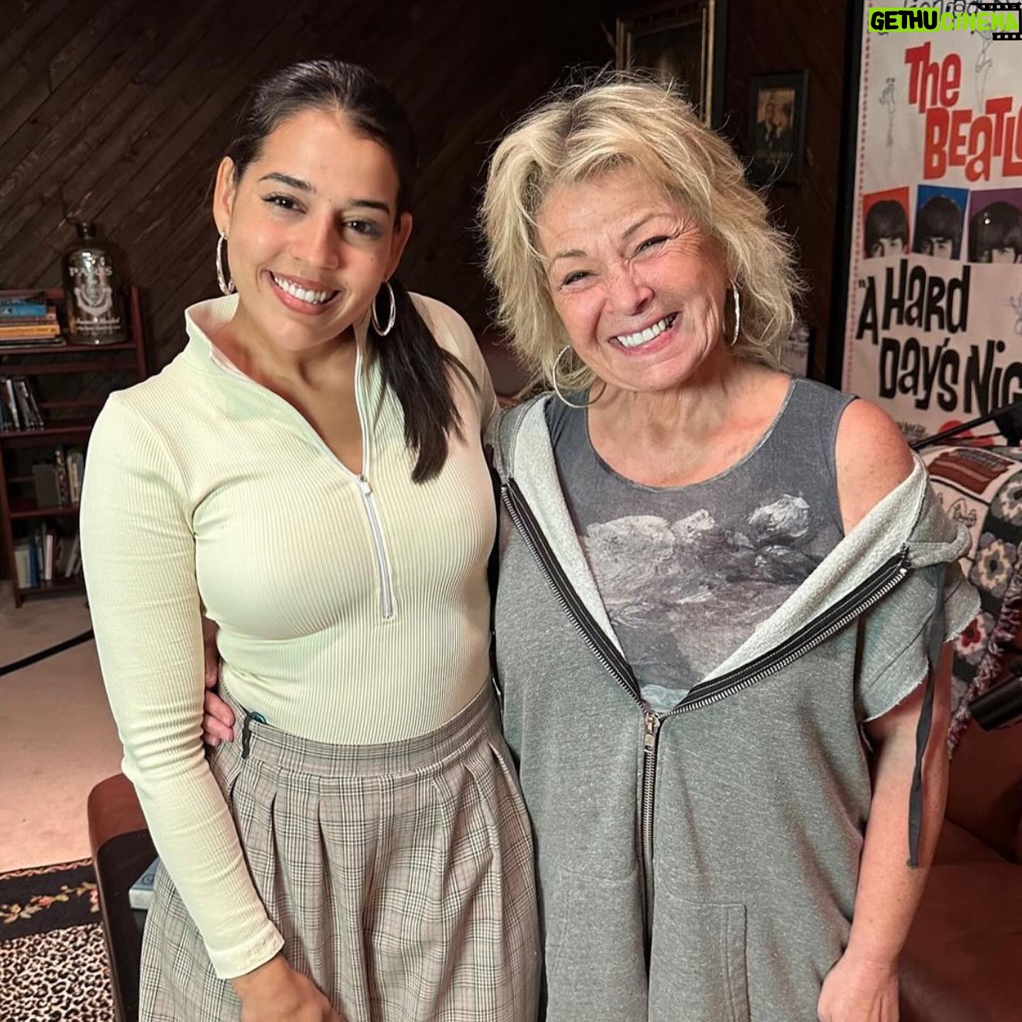 Roseanne Barr Instagram - Comedienne @kimcongdon stops by my house to talk about women in comedy, fighting woke culture and how all male comics are mentally ill degenerates. We also iron out the details for getting one of my fertilized and frozen eggs implanted into Kim’s uterus.