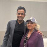 Roseanne Barr Instagram - @vivekgramaswamy has been a breakout star amongst Republican candidates for his brash style, his intelligence and his “Obamaesque” charisma. Roseanne hits him with some tough questions in this episode- including “You don't really want this job do you?” His confidence leaves her speechless when he predicts that he will win the Iowa caucus on January 15th despite currently polling 4th. Tune in for what is surely an illuminating episode. Vivek might even win your vote!