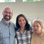 Roseanne Barr Instagram - Tulsi Gabbard was a once rising star in the Democrat party before she made the fatal mistake of not bending the knee to Hillary Clinton. Since then she has suffered the same attacks that Donald Trump and all free, truth-loving Americans have by the evil war-mongering DNC machine. Tulsi joins Roseanne to discuss her personal and political growth as she explains why she walked away from a corrupt Democrat party that is currently destroying America from the inside.  If you’re not a communist, listen in and enjoy! *Audio available now on your favorite podcast platform. Video on rumble @ 6CDT.