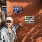 Roseanne Barr Instagram - Party patio