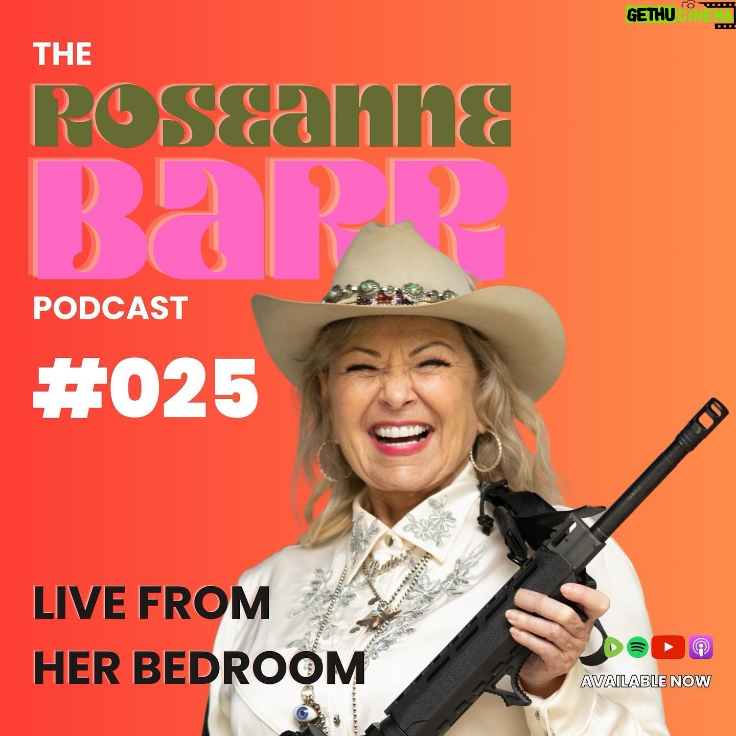 Roseanne Barr Instagram - In this week's installment, I let you into my private boudoir... but it's not quite the sexiness one would assume. Joined by my co-host and son @jakepentlandzuccproof , we discuss my controversial guest appearance on the Bill Maher show and the news of the week in this hilarious and "undressed" episode.