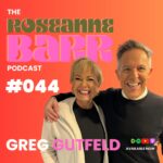 Roseanne Barr Instagram - The King of Late Night Greg Gutfeld meets the Queen of Comedy in this  convergence of brilliant minds.  The pair have both bucked mainstream comedy norms to have overwhelming and “surprising” successes in their respective careers. *Episode is available on your favorite podcast platform and Rumble YouTube!