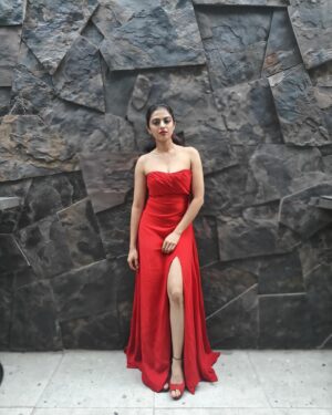 Roshni Sahota Instagram - Red Hot ❤️

Click: @naveenbabu_macherla_official 
#red #hot #dress #high #heels #hello #february #valentine #fever #promotions #movie #telugu #cinema #actor