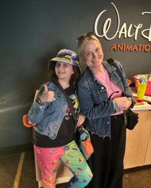 Rosie O'Donnell Instagram - clays best day ever as we met @amypoehler for a lovely afternoon at disney animation building in the valley - thank u amy ❤️❤️❤️