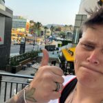 Rosie O'Donnell Instagram - tonight a supermodel is born !!! @bigsexy.81 #losangeles #gayfashion #tiktok meets real life 🐿️👋🏽🐕‍🦺😜👏🏽🎈✈️💋🤟🏽