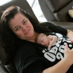 Rosie O'Donnell Instagram - baby clay