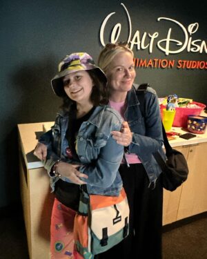 Rosie O'Donnell Instagram - clays best day ever as we met @amypoehler for a lovely afternoon at disney animation building in the valley - thank u amy ❤️❤️❤️