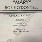 Rosie O'Donnell Instagram - here comes mary #andjustlikethat @hbo