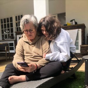 Rosie O'Donnell Instagram - sunday sunday #sunday #inthepark #withgeorge #broadway