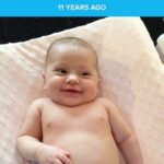 Rosie O'Donnell Instagram - look at clay as a baby #love #family