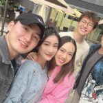 Rosina Lin Instagram – 好久不見🥂 😌

@guruhung @kalok_ 
@chiu_mingming @sophiac_cheng