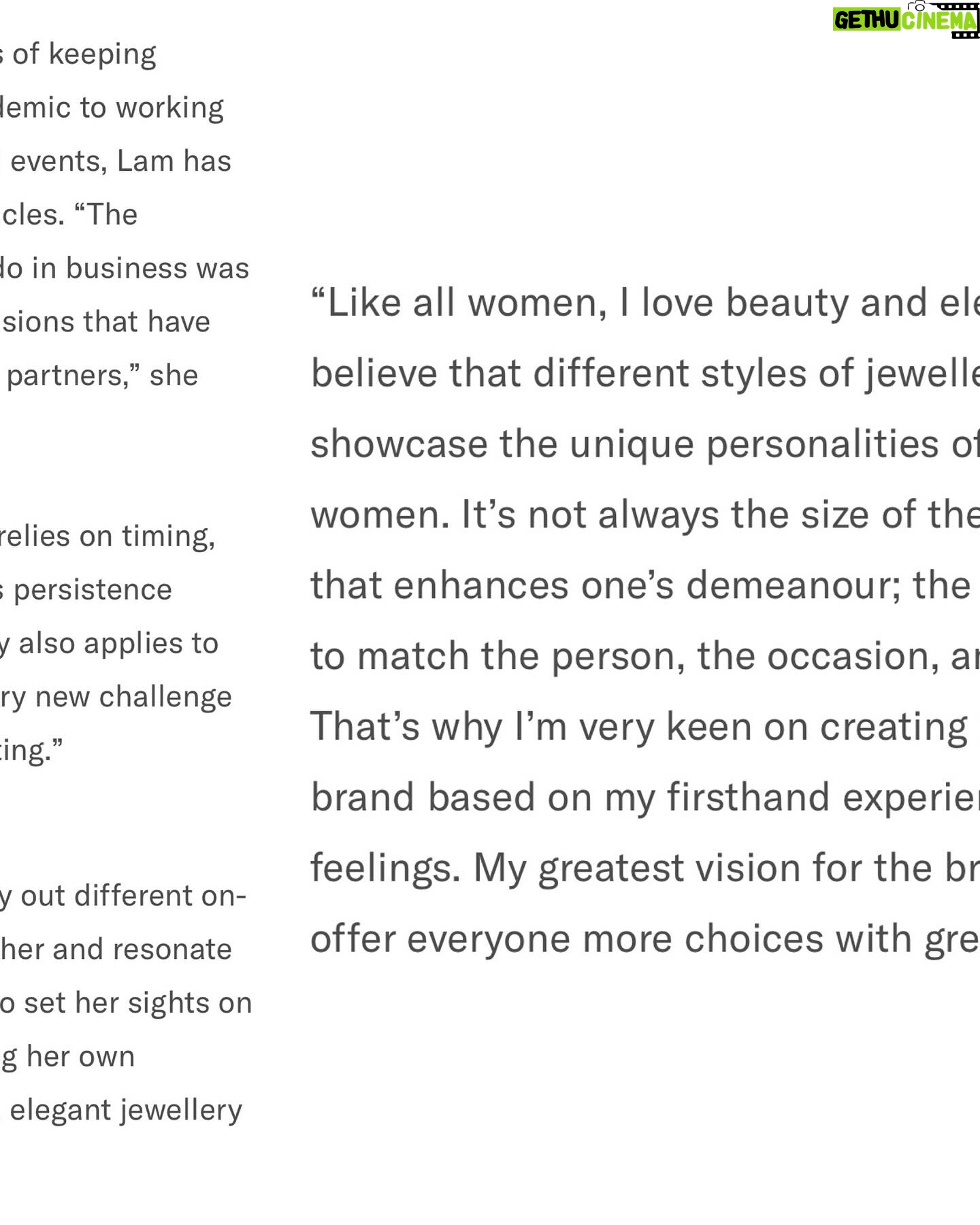 Rosina Lin Instagram - 感謝這次很有意義的專訪,感謝支持❤️Feeling incredibly blessed to have had the opportunity to share a piece of my world with you all in my recent interview. 🌸 Your support is the amazing. I hope my stories and journeys can resonate with everyone. ✨ Thank you @tatlermalaysia @tatlerasia https://www.tatlerasia.com/power-purpose/front-female/rosina-lam-speakers-of-law-tvb-actress-entrepreneurship-women