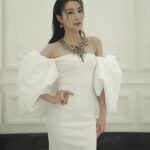 Rosina Lin Instagram - 🤍🤍🤍 Jewellery： @chowtaifookjewellery #周大福 make up： @kongchungping hair： @seikosinhair @hairculturehk