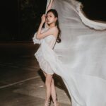 Rosita Kwok Instagram - May you be unwavering day and night, loyal to yourself🤍 Photography | @raymond.a7c Makeup | @renee_316 Hair | @reallllll Gown | @elysianbridal @raraavis_group Accessories | @artemadridofficial Venue | @bulaland_wedding