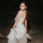 Rosita Kwok Instagram - May you be unwavering day and night, loyal to yourself🤍 Photography | @raymond.a7c Makeup | @renee_316 Hair | @reallllll Gown | @elysianbridal @raraavis_group Accessories | @artemadridofficial Venue | @bulaland_wedding
