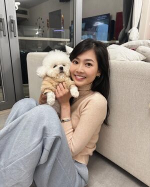 Rosita Kwok Instagram - 也太可愛了吧🎀🧡🩷 汪星人🔥😍