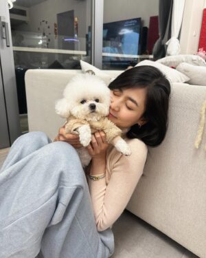 Rosita Kwok Instagram - 也太可愛了吧🎀🧡🩷 汪星人🔥😍