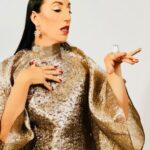 Rossy de Palma Instagram - AboutYesterdaySilverMoment Welcoming Brand New CaféDeCadiz ☕️Tacita de Plata Delicious #nespressocadiz by @nespresso.es Awesome Lunch by Chef @ucancallmebego #ad @koneproducciones by @martinadpatong Makeup & Hair by @kleykafe SilverKaftan by @tallermarmo Shoes by @mango @rogervivier Earrings by @gherardofelloni 👃🏽ring @lasuna #rossydepalma 📸s @alecorivera #nespresso