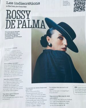 Rossy de Palma Instagram - Merci @lesinrocks 🎬 @maudtnd 
1995 MonToutPremier @festivaldecannes 🖤
2000 MaToutePremiere #MonteDesMarches avec une robe signé par moi même au bras de Mon Cher @josegarciaoff #cannesfilmfestival #lesinrocks #rossydepalma #yeswecannes #vivelecinema #lavieenrossy #festivaldecannes