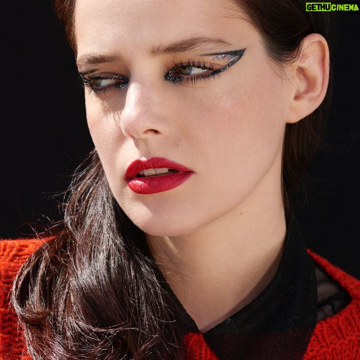 Roxane Mesquida - 2.1K Likes - Pictures from one of absolute favorite photographers @maryrozzi 💕#makeup @cedricjolivet wearing @miumiu