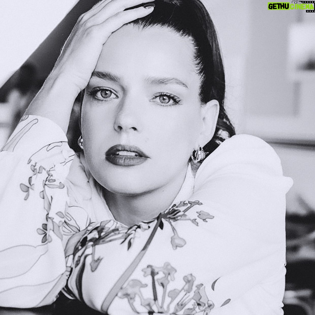 Roxane Mesquida - 2.8K Likes - Jury Queer Palm Press conference @queer_palm 💜 #photographer @francoisberthier #stylist @ilya.vanzato #dress @eliesaabworld @helenechartrain #makeup @isabelle_pain @valentino.beauty #hair @hairbyjerome @lorealparis thank you @edouardsiney @tedcerou