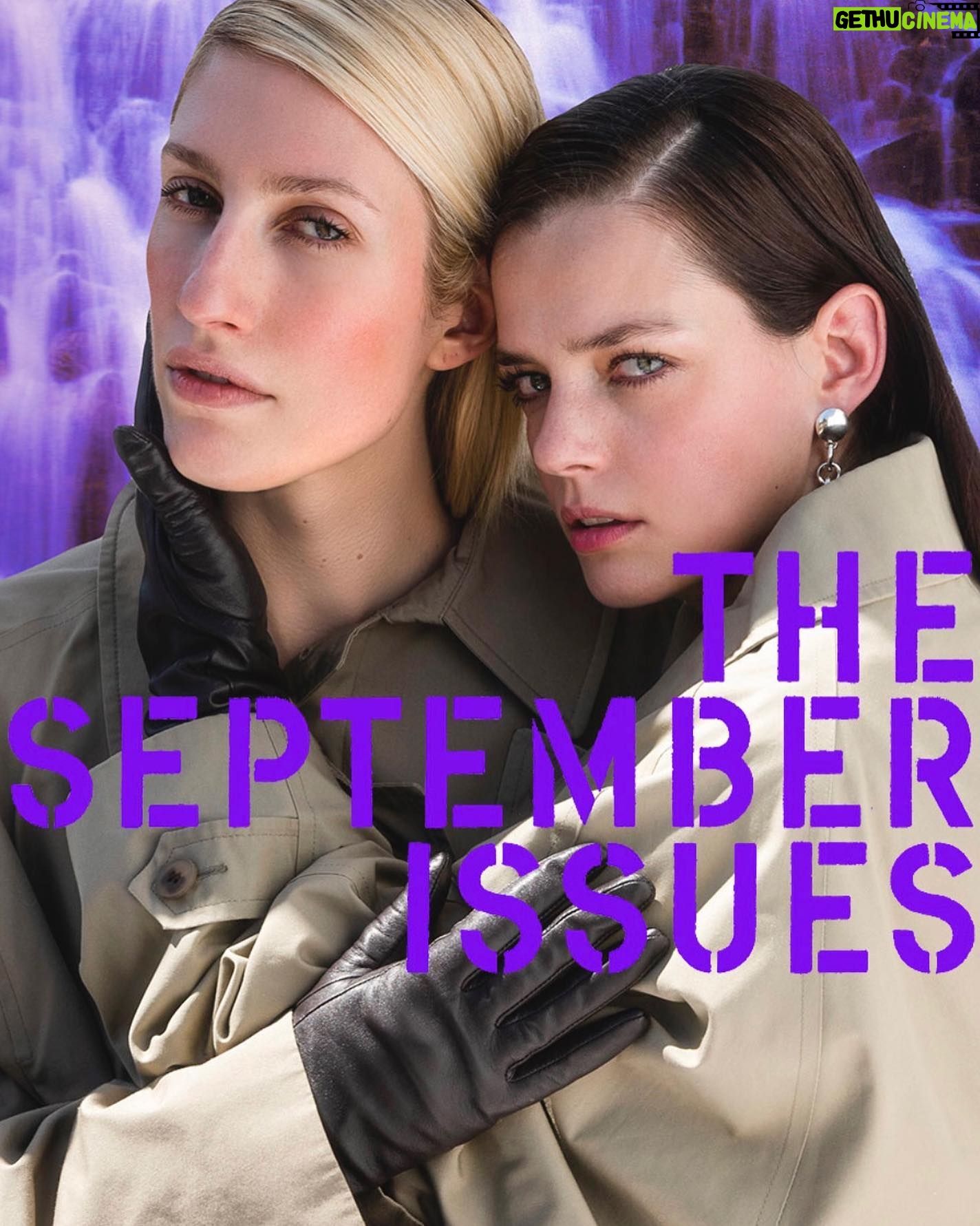Roxane Mesquida - 2.6K Likes - So proud to be on the June 2019 Cover Story of @theseptemberissues 💜 with the amazing @karleyslutever
Karley and Roxane the co-writer and actress from the new @starz hit TV show @nowapocalypse An intimate conversation in Los Angeles, CA. The pair discusses female sexuality in the media, the pitfalls of virtue signaling, the punished slut narrative, and the importance of visibility for social change.
⠀⠀⠀⠀⠀⠀⠀⠀⠀
interview @theasass
photography @bethany.vargas
art direction digital art @late_night_online_shopping
styling @chloeandchenelle
makeup @cedricjolivet
hair @laurenpalmersmith
gloves @cosstores
earrings @anniecostellobrown