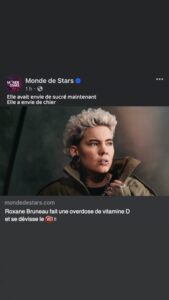 Roxane Bruneau Instagram - 🌋 La vitamine D 🌋 Un gros merci à @mondedestarsqc d’avoir gardé mon secret 😂❤️