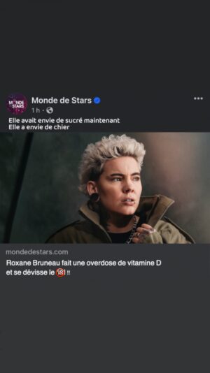 Roxane Bruneau Instagram - 🌋 La vitamine D 🌋

Un gros merci à @mondedestarsqc d’avoir gardé mon secret 😂❤️
