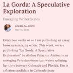 Roxane Gay Instagram - Today in The Audacity's Emerging Writer Series is a beautiful essay by Ainhoa Palacios about our relationship to food and to our bodies and how both can be complicated by the people we love. Read it here or at the link in my stories: https://ow.ly/gyrE50Q848k
