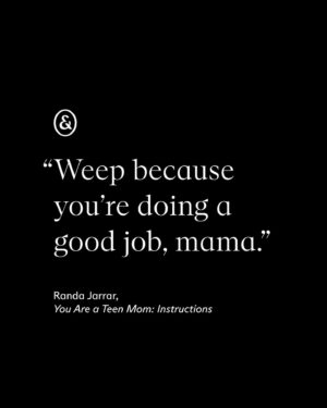 Roxane Gay Instagram - Today is publication day for the second piece in Roxane Gay Presents, my series of longform essays in partnership with @everand_us. This month features “You Are a Teen Mom: Instructions” by Randa Jarrar (@rajarrar), a piece by a consummate storyteller. 

Across 33 sections, Randa writes about getting pregnant at 18, the rupture it created in her family, and how she raised her young son into a young man as a single mother. It’s also the story of how Randa raised herself into the writer and woman she is today. 

I started reading Randa’s writing many years ago and once I started reading, I was hooked. She has the ability to make everything she writes about interesting and often poignant; she projects strength alongside vulnerability, courage alongside fear, and these characteristics also shape this work. She defies expectations for what motherhood can look like, and is, at times, delightfully irreverent. This piece offers us the greatest of gifts: an instruction manual on how to be apologetically human. 

Randa’s award-winning, widely-published work, which includes three books, explores Palestinian-American identity, the complexities of home as part of a displaced people, single parenting, and living a radical creative life. She is also a comedian, performer, filmmaker, organizer, and activist.

You can find a link to Randa’s work as an audiobook or ebook here or in my stories: https://www.everand.com/audiobook/708718099/Roxane-Gay-Everand-Originals-You-Are-a-Teen-Mom-Instructions