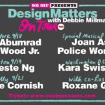 Roxane Gay Instagram – Next week, @debbiemillman and I are taking her podcast Design Matters to Brooklyn, Boston, DC and Philly where we will be talking to Roy Wood Jr and Jad Abumrad, Kara Swisher, Celeste Ng and Audie Cornish! Get your tickets now: https://www.onairfest.com/presents