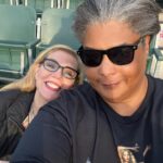 Roxane Gay Instagram - Three years ago today, @debbiemillman and I eloped. It was an amazing day but in truth, every day with Debbie is amazing in one way or another. She has an irrepressible sense of adventure, a brilliant mind, a beautiful smile, and a loving heart. She loves to sing and dance and wear hats. She has a canonical knowledge of hip hop which still amazes me. She is fiercely loyal, honest, and mega hot. She loves animals and they love her back. I could go on but I won’t! Happy anniversary, @debbiemillman.