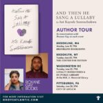 Roxane Gay Instagram - Out now, is the debut title from Roxane Gay Books, And Then He Sang a Lullaby. This week, I will join @ani_kayode on tour in Boston, Brooklyn, D.C., and Pittsburgh. We hope to see you there. And buy this amazing novel at your favorite local indie! You can find purchase links at the link in my bio!