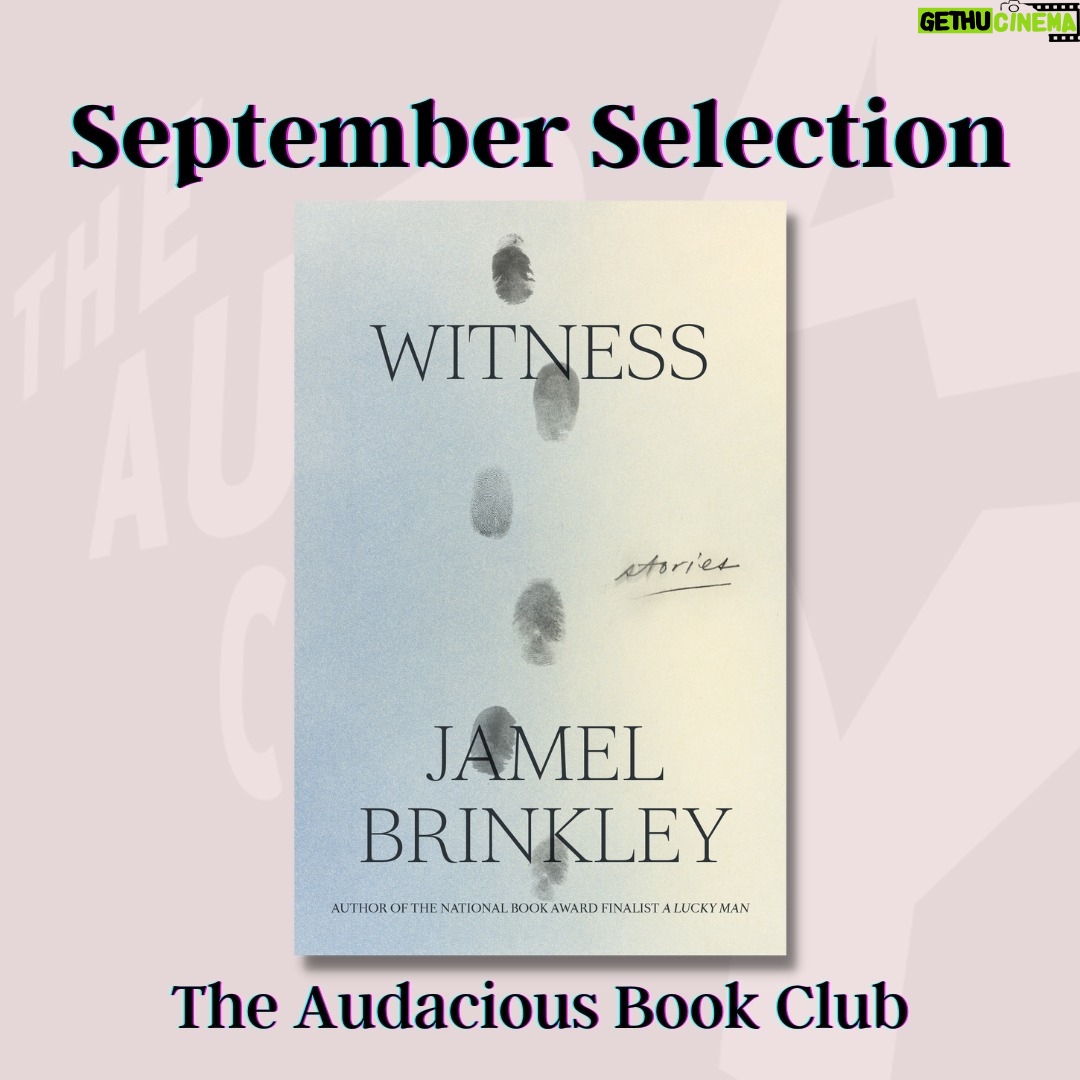 Roxane Gay Instagram - Next month in the Audacious Book Club, we're talking about Witness by Jamel Brinkley (@jmlbrnkly). I hope you'll join us at The Audacity to discuss this excellent short story collection.