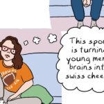 Roxane Gay Instagram - This week in my newsletter, a graphic essay by @aubreyhirsch on the impossibility of the NFL's woman problem. Read it here: https://audacity.substack.com/p/the-nfl-dilemma