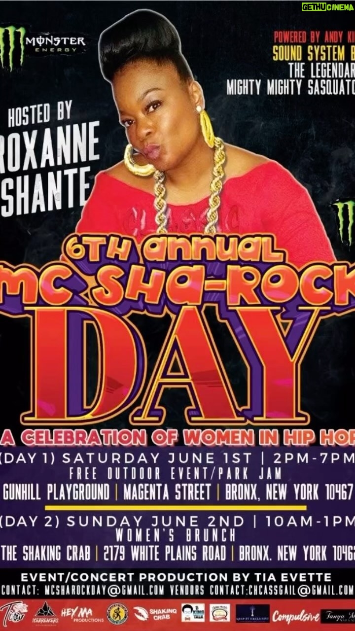 Roxanne Shanté Instagram - Skelly list is open get your tops ready first game at 1pm