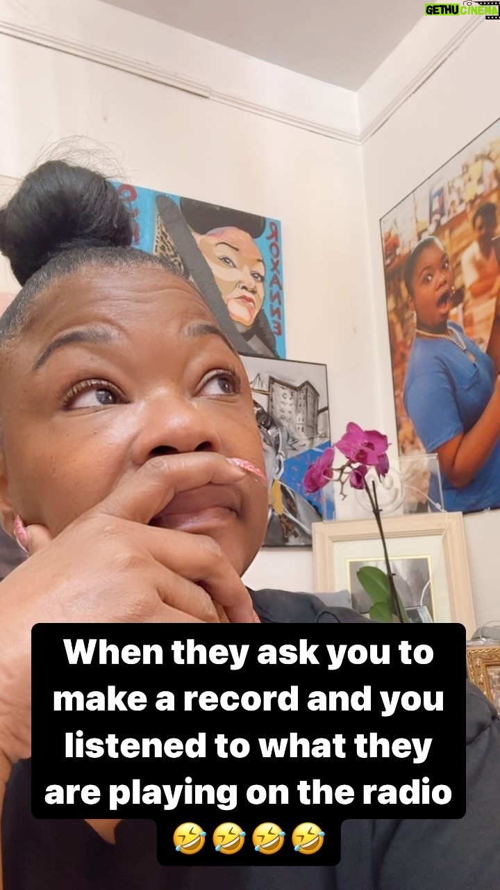 Roxanne Shanté Instagram - When you know your freestyles are nothing but hits 🤣🤣🤣🤣🤣