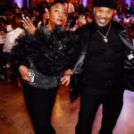 Roxanne Shanté Instagram - This was an incredible Evening in Chicago we raised over six figures 😃 yes 🙌🏽 lil ol’ me and Cool V I will give you more details later and look at me running down the steps to the Mayor of Chicago my feet was feeting🤣🤣 I must do this post over but enjoy #plzbelieveit