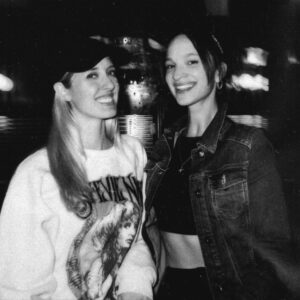 Ruby Modine Instagram - Last day on the West coast was a banger! Grateful for my twin @oliviaescott 👵🏼 😂 #5’10