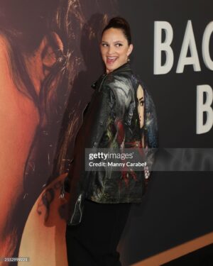 Ruby Modine Instagram - Thank you for having me @focusfeatures for the NYC premier of #BackToBlackFilm ... speechless 🖤 

@backtoblackfilm 

Thank you so much for my beautiful jacket, @tatesteinsiek