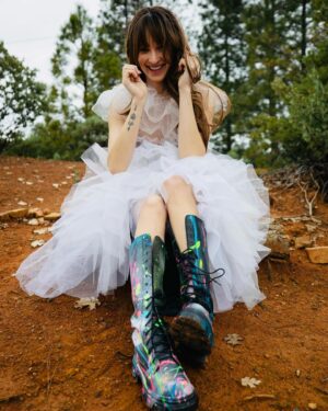 Ruby Modine Instagram - @bust_magazine 
@joynoelle.atelier 
@workhouse_pr

@kristin.smith.photography
