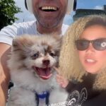Ruby Barker Instagram - @mrgoldie @metalheadzmusic @mclowqui @greycode_ 🐶 #cutedog #music #comedy
