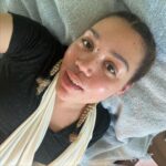 Ruby Barker Instagram - I might be a bit broken but I’m held together with pure gold through the outpouring of love and light over the last few days. Accidents happen literally and figuratively; we all take some falls so let’s perfect how to fall together and know the support is there upon impact. God bless every single one of the gorgeous souls that follow and support me, I owe you so much and I realise that’s not in a picture but in living, breathing, loving, surrendering to survival and getting back on the horse. I will always be an artist. Even if I need to break from professional engagements for a while. But I’ll never stop living, loving and creating beautiful things to share with the world. My family. My followers. My friends. I have lived such a life thus far and can’t wait to share more of it with you. God bless the NHS and please don’t let my lil accident put you off climbing. Climb high. It’s “The Climb” as Miley once put it. But learn how to fall first. Literally and figuratively. Thinking on you always and hope everyone is having a beautiful day. Stay blessed 💕💯💜🎉☝🏾#mentalhealth #climbinglife @lastsundance @nhsengland @merkybooks @augustcharles_ @huw_smallwood #blackgirlmagic #blondeafro #writerscommunity #loveyourself @myladymelts @wellbeinginthearts #mind @mindovermatterwithemma @mindcharity @damekellyholmes @bootspodcast @iagjonathan @julianna_bautista