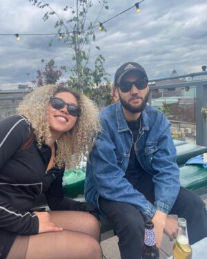 Ruby Barker Instagram - Me and my boyfriends @augustcharles_  @drmctchrmusic