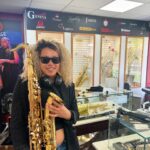 Ruby Barker Instagram - Meet my new baby, she’s called Earl 🎷@all_brass_and_woodwind