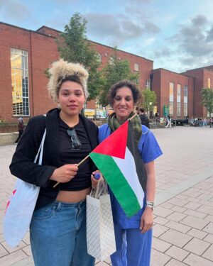 Ruby Barker Instagram - @leedsstudents4palestine 🇵🇸🖤