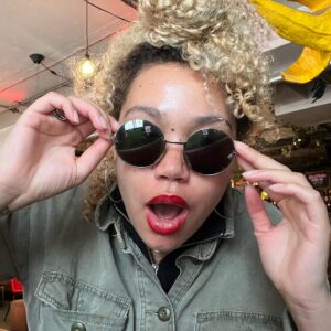 Ruby Barker Instagram - Thank you for all the love today, sit in the darkness with someone struggling, be their friend, the light is all around and always will be but sometimes you need SHADES. And always remember you are all the SHADES. You, my dear, are all the colours of the rainbow 🌈 💗 @wellbeingofwomen @wellbeinginthearts @mindcharity @shondarhimes @nhsengland @bridgertonnetflix #mentalhealthawareness #rainbow #loveletters #bridgerton #marinathompson @outlawsyachtclub