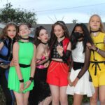Ruby Jay Instagram - the only thing you wanna do is 💋❤️ . . So fun fact, my sister Pearl @freckledpearly (the one in red) actually MADE all of these costumes for her and her friends this year!!