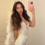 Ruby Jay Instagram - Halloweekend pt. 1 🪽✨ . . Shoutout to @keirapena for the pics and to @nancileesantos for giving me the pearls like a year ago (really came in clutch) 🥰♥️